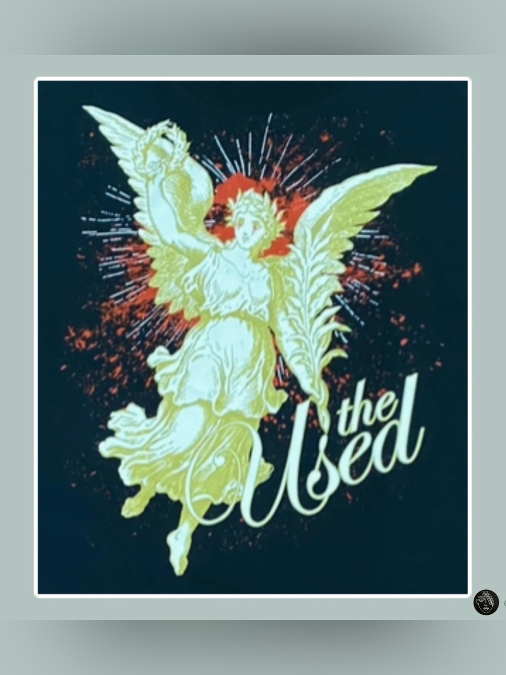 Vintage The Used Cut Up Angels Band T-Shirt XL NWT Deadstock